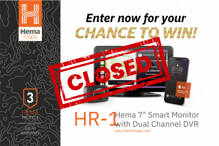 WIN a HEMA HR-1 7″ Smart Monitor with Dual Channel DVR