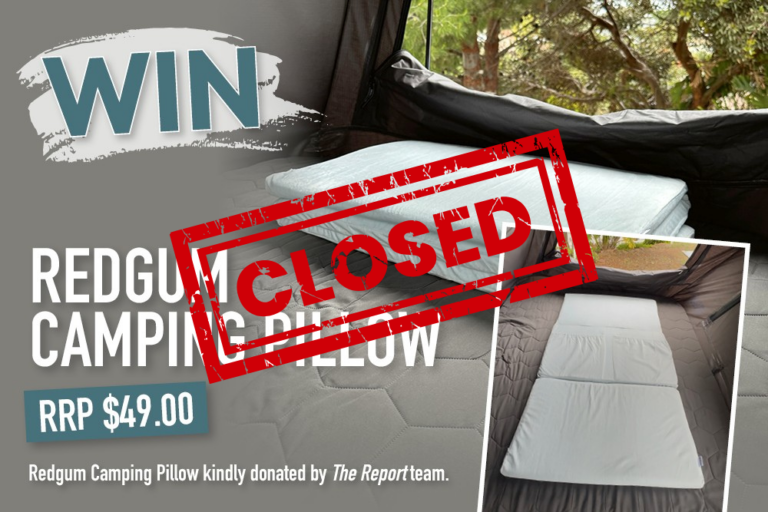 WIN a Redgum Camping Pillow