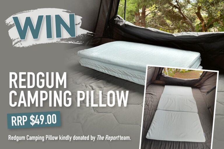 WIN a Redgum Camping Pillow