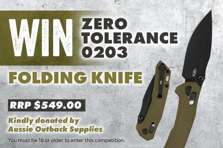 WIN a Zero Tolerance 0203 Folding Knife