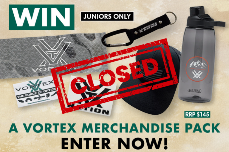 JUNIORS ONLY – WIN a Vortex Merch Pack