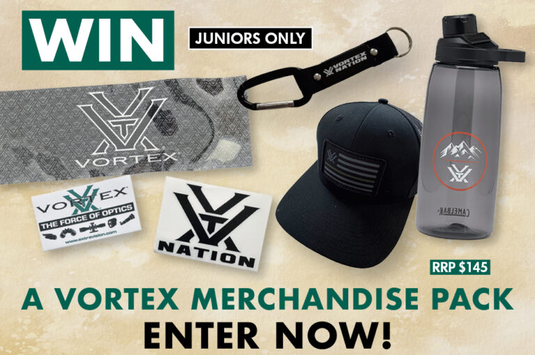 JUNIORS ONLY – WIN a Vortex Merch Pack