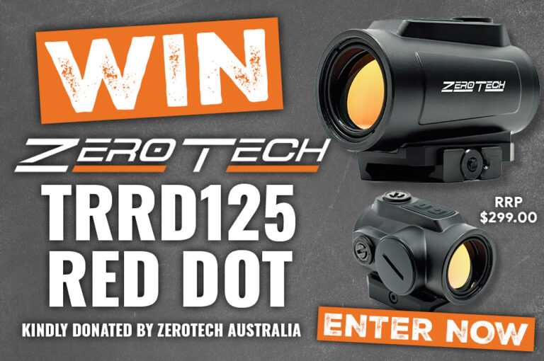 WIN a ZeroTech TRACE RAS 1×25 Digital Red Dot