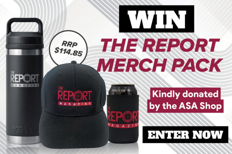 WIN a The Report Mag Merch Pack